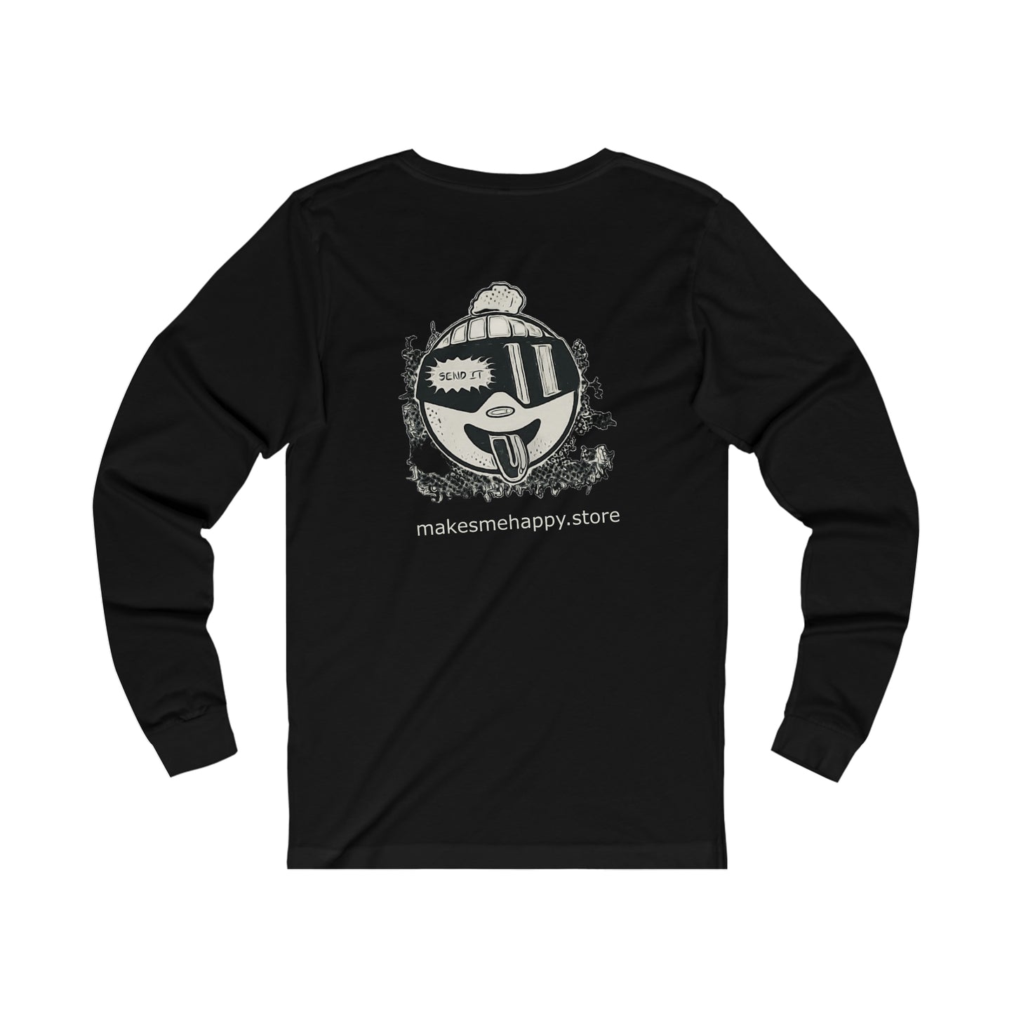 Snowboard Long Sleeve B&W