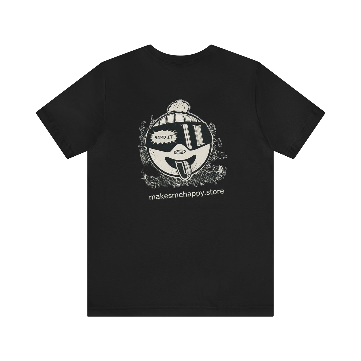 Snowboard Short Sleeve B&W