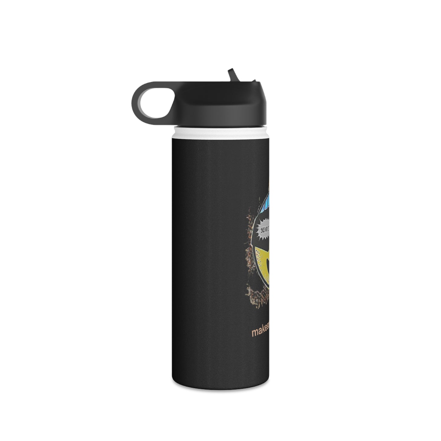 Stainless Steel Water Bottle, Standard Lid
