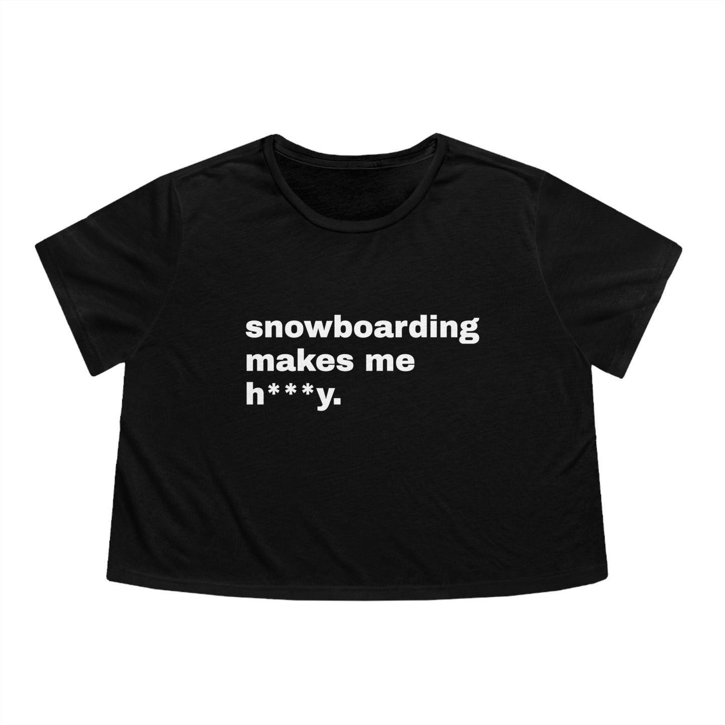 Snowboard Cropped Tee