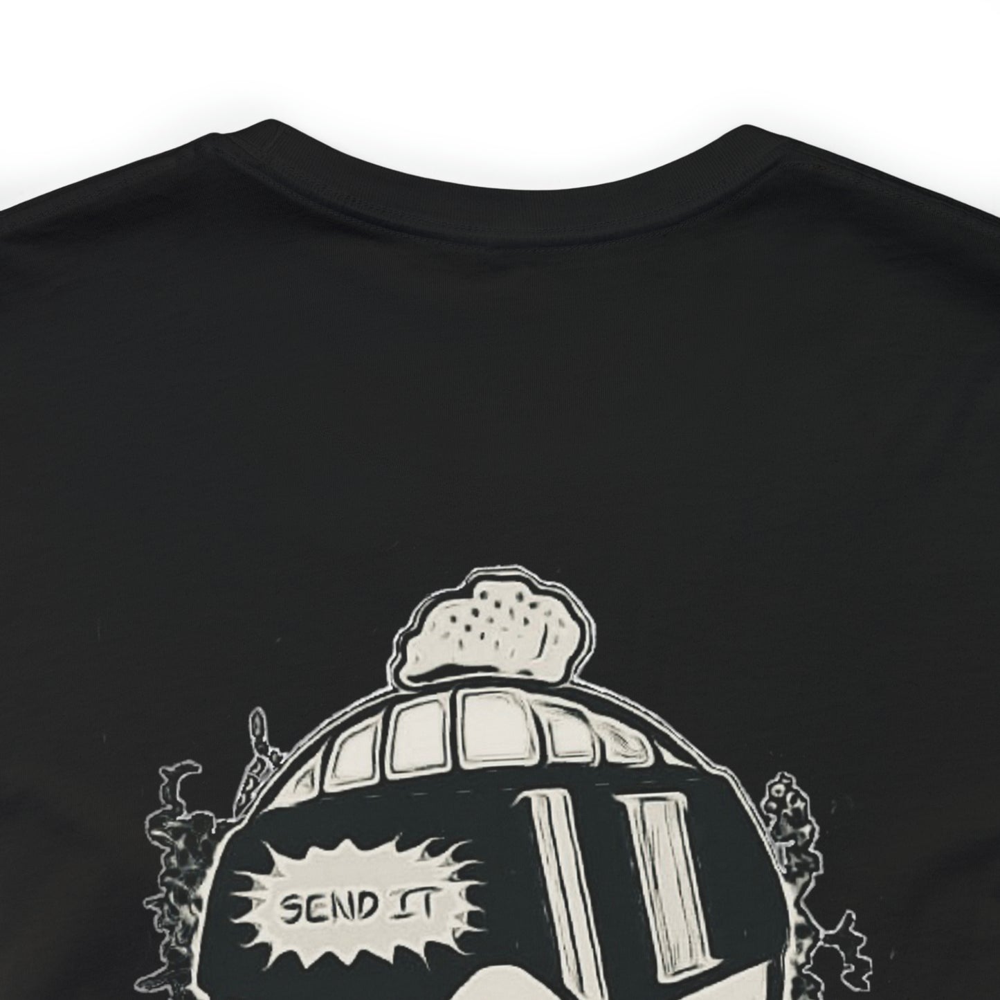 Snowboard Short Sleeve B&W