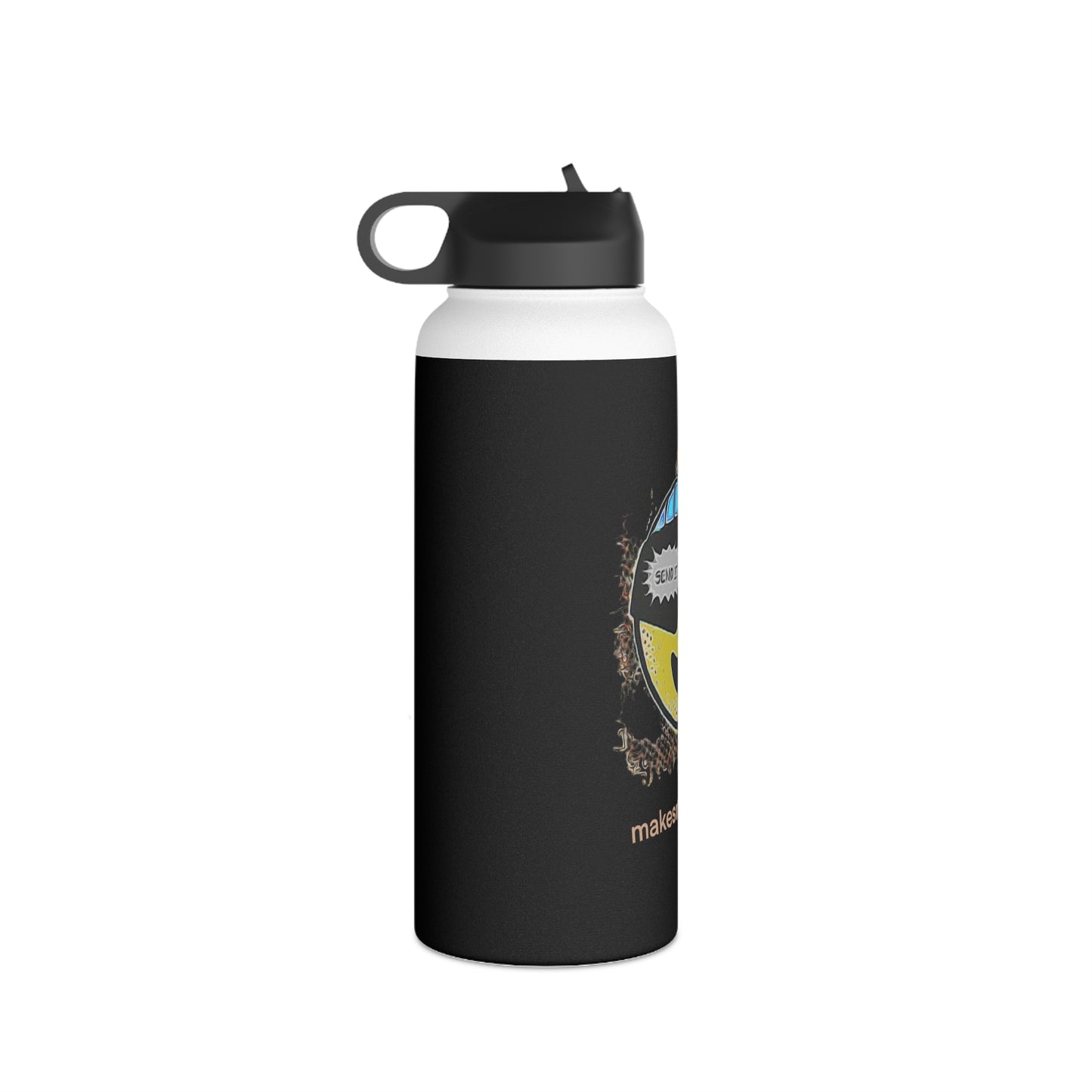 Stainless Steel Water Bottle, Standard Lid