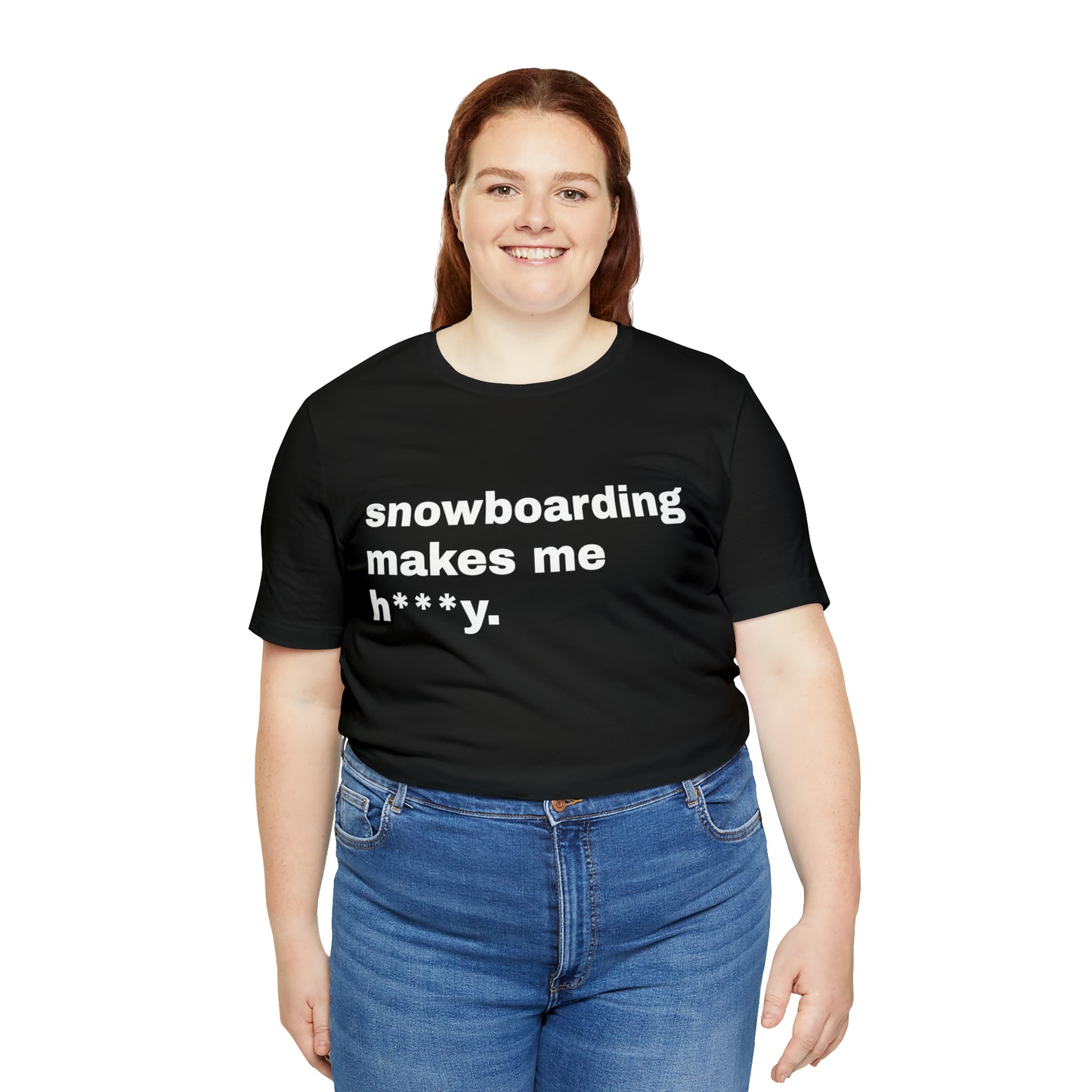Snowboard Short Sleeve B&W