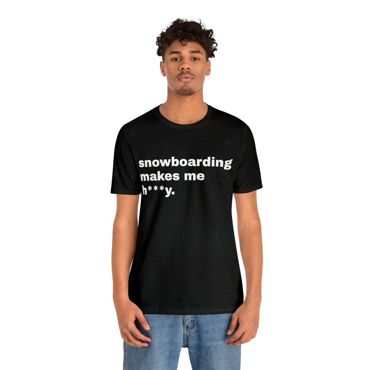Snowboard Short Sleeve B&W