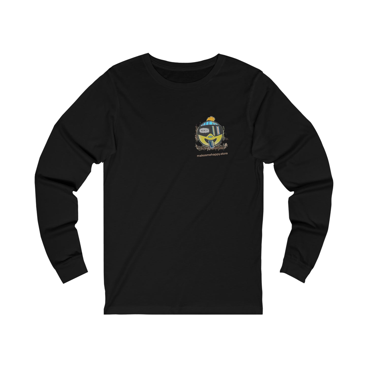 Skiing Long Sleeve (text on back)