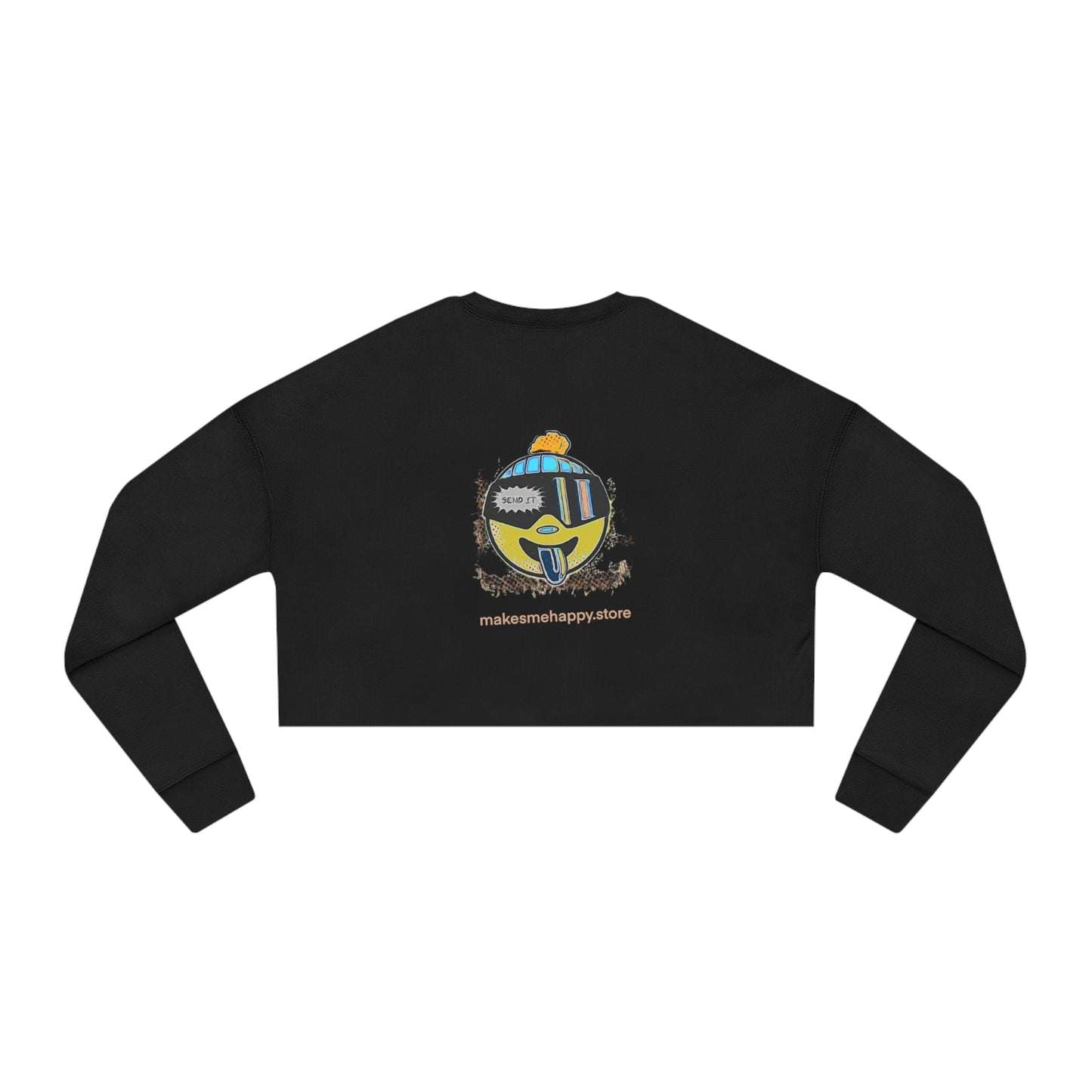 Snowboard Cropped Sweatshirt