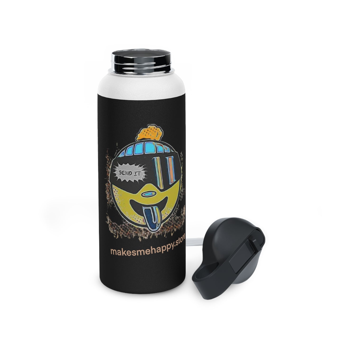 Stainless Steel Water Bottle, Standard Lid